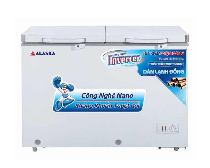 Tủ Đông Mát Alaska Inverter 267 Lít FCA-4600CI