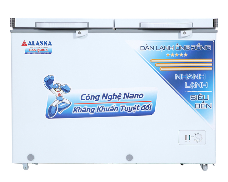 Tủ đông mát Alaska 345 lít BCD-4568C