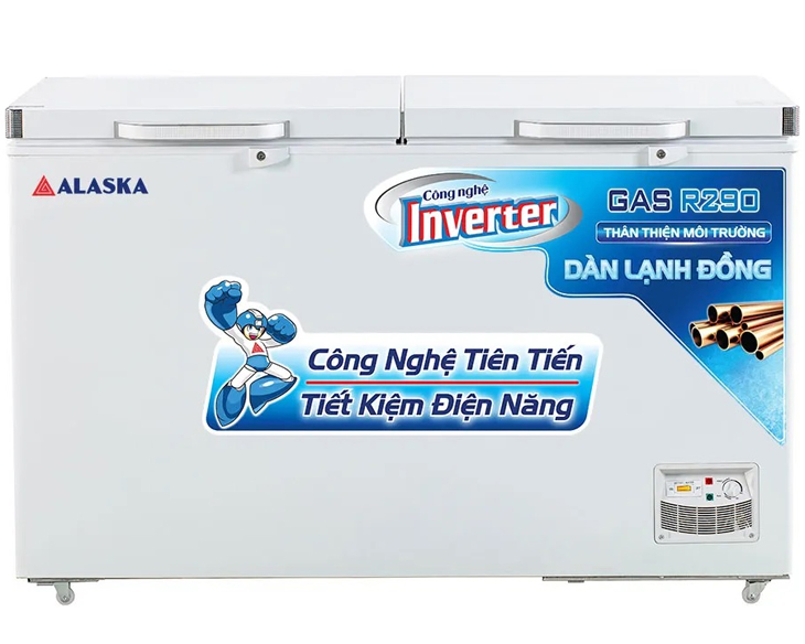 Tủ đông Alaska Inverter 550/465 lít HB-550CI
