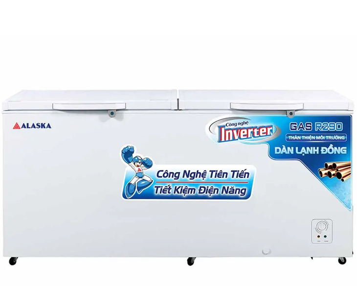 Tủ đông Alaska Inverter 890/740 lít HB-890CI