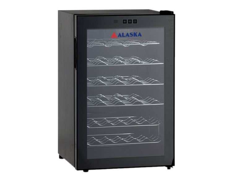 Tủ Ướp Rượu Vang Alaska JC-28S Chứa 28 Chai Rượu